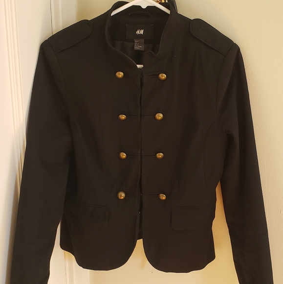 H&M Jackets & Blazers - H&M milatary jacket